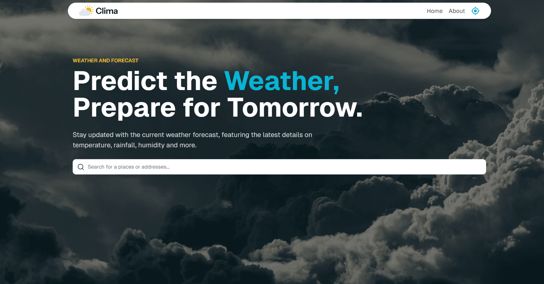 Clima: Weather App